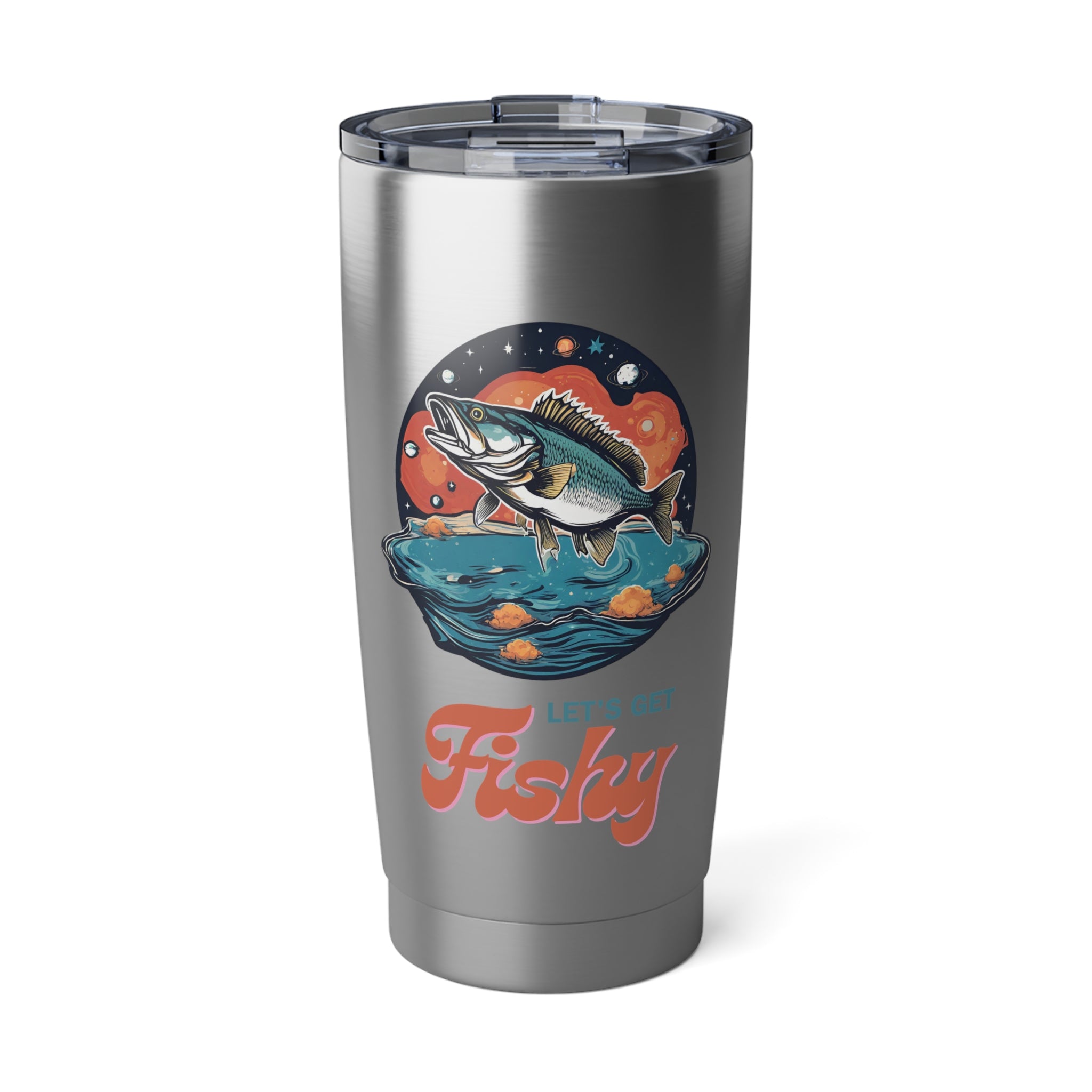 Let's Get Fishy Walleye in Space Vagabond 20oz Tumbler