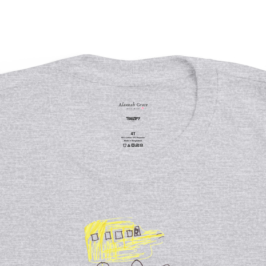 Copy of I Love My Daddy (Made With Love By Alannah Grace) Unisex Jersey Short Sleeve Toddler Tee