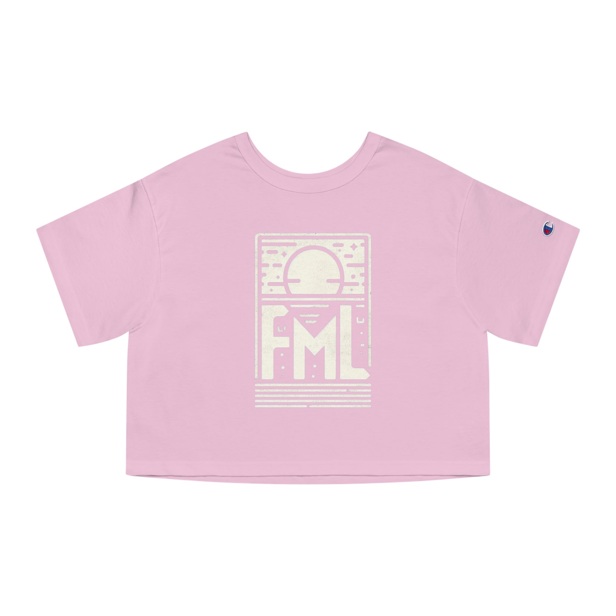 "FML" Champion Women's Heritage Cropped T-Shirt