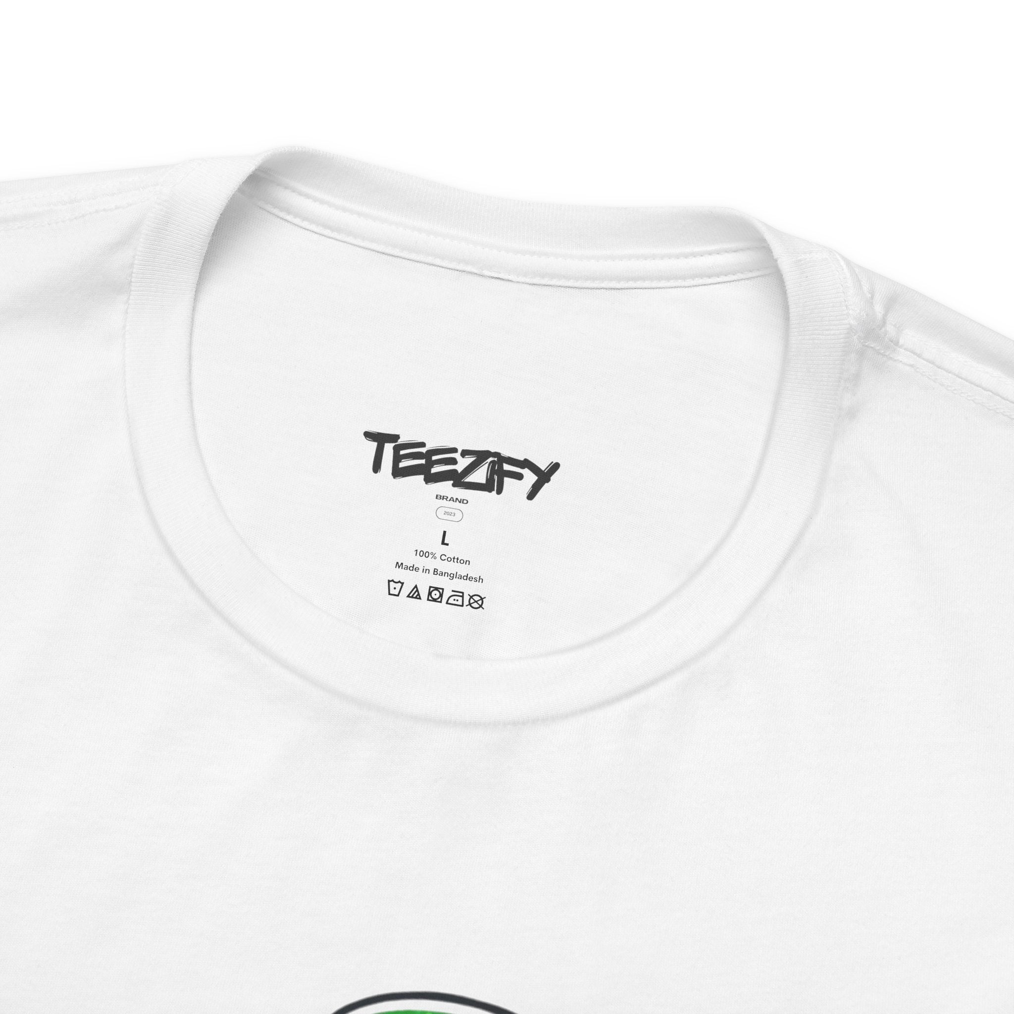 St. PAWty's Lucky Kitty Cat Saint Patrick's Day Unisex Jersey Short Sleeve Tee