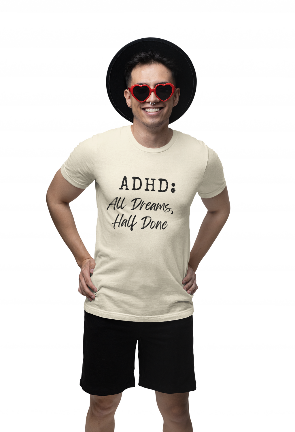 T-Shirt ADHD All Dreams Half Done Unisex Jersey