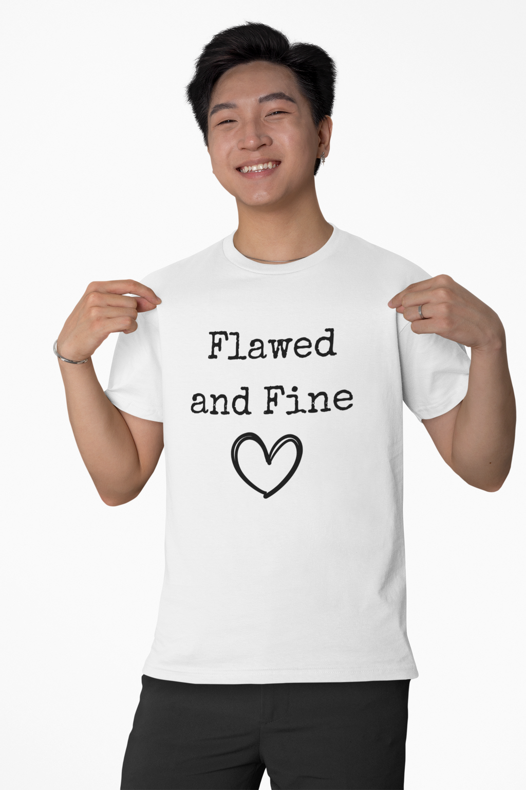 T-Shirt Flawed and Fine Unisex Jersey Tee