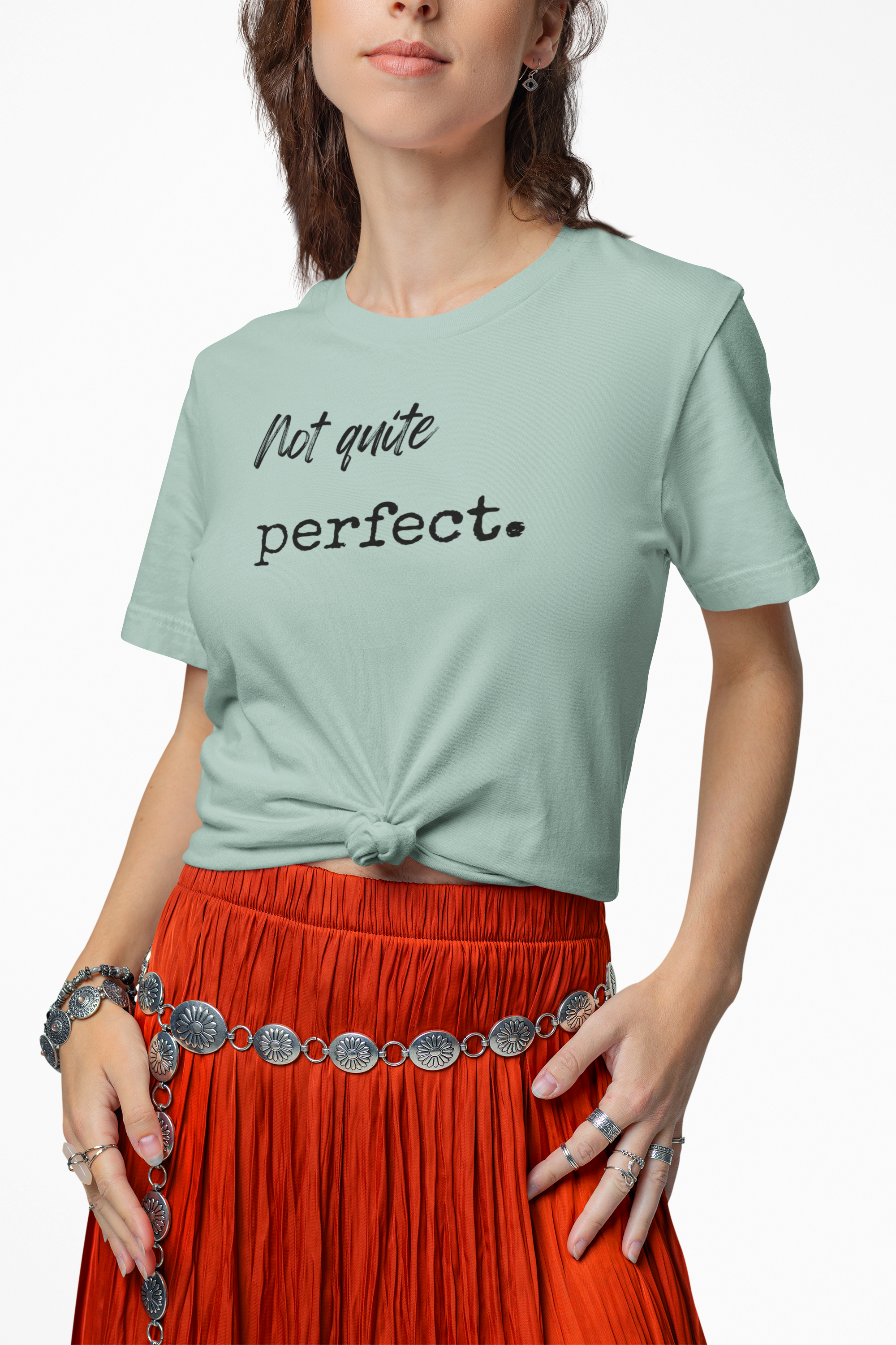 Unisex Tee - 'Not Quite Perfect' Graphic Print