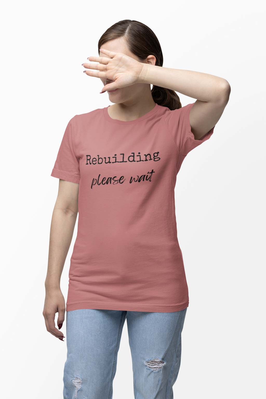 Unisex Tee - Rebuilding Please Wait