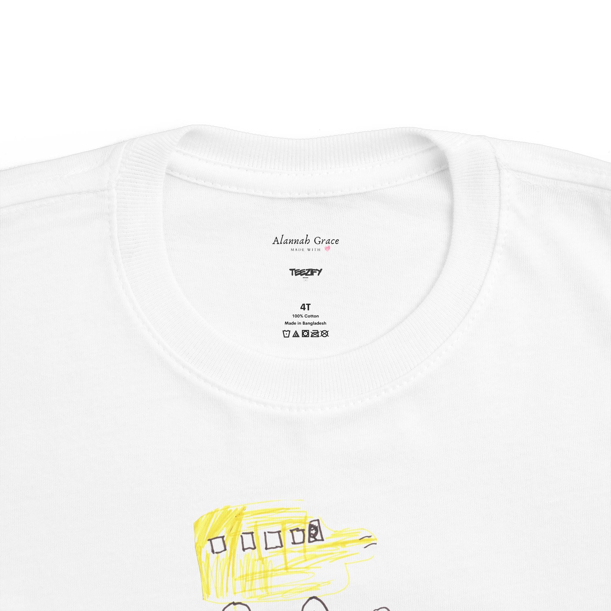 Copy of I Love My Daddy (Made With Love By Alannah Grace) Unisex Jersey Short Sleeve Toddler Tee