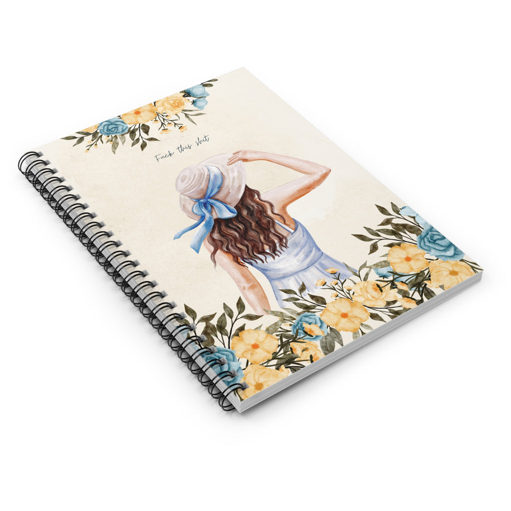 'Fuck This Shit' Spiral Notebook — Ruled Journal for Venting & Stress Relief