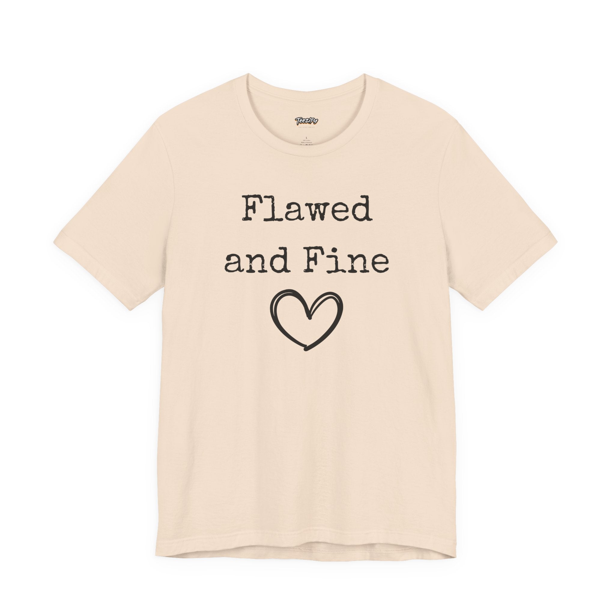 T-Shirt Flawed and Fine Unisex Jersey Tee