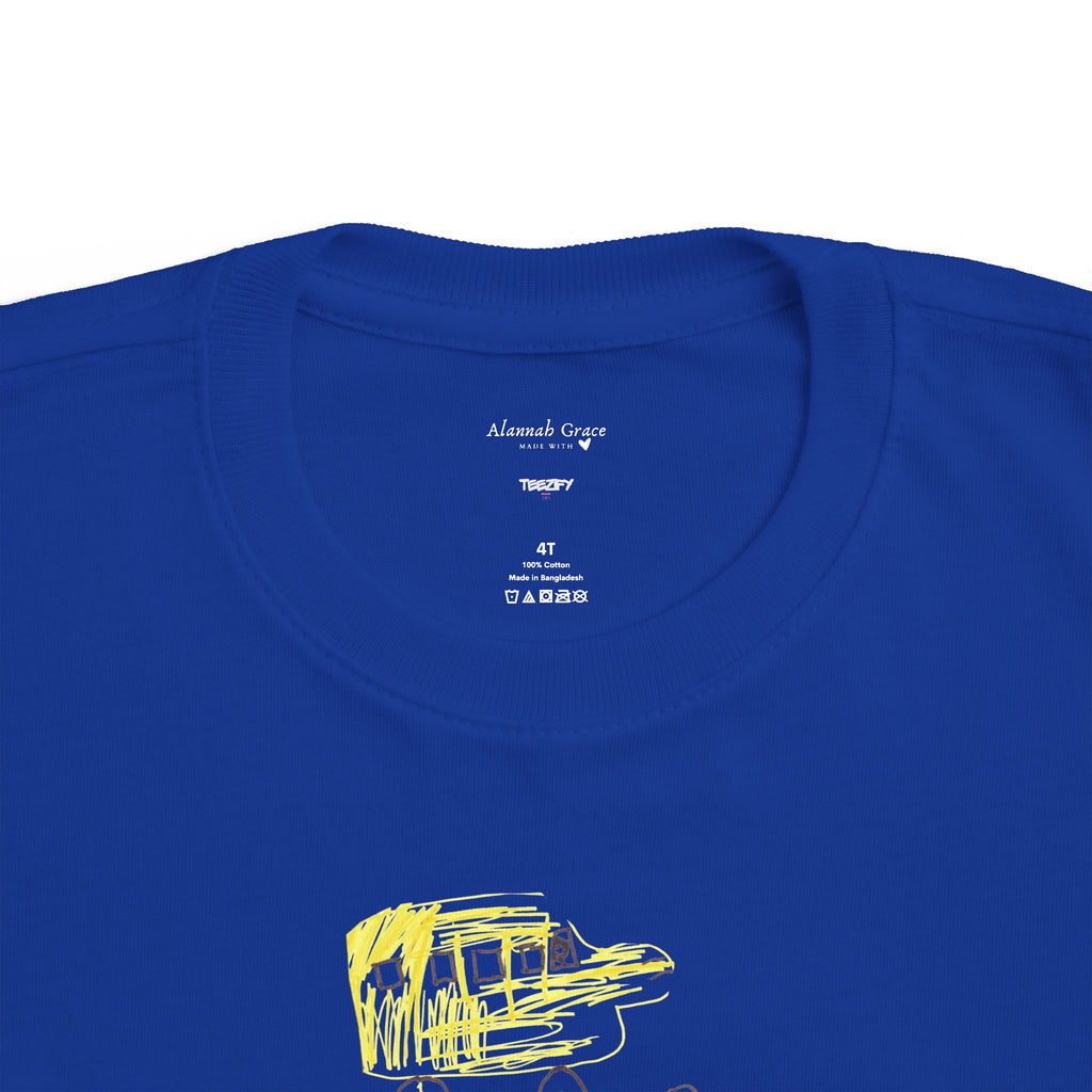 Copy of I Love My Daddy (Made With Love By Alannah Grace) Unisex Jersey Short Sleeve Toddler Tee