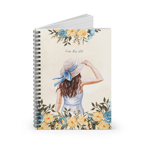 'Fuck This Shit' Spiral Notebook — Ruled Journal for Venting & Stress Relief