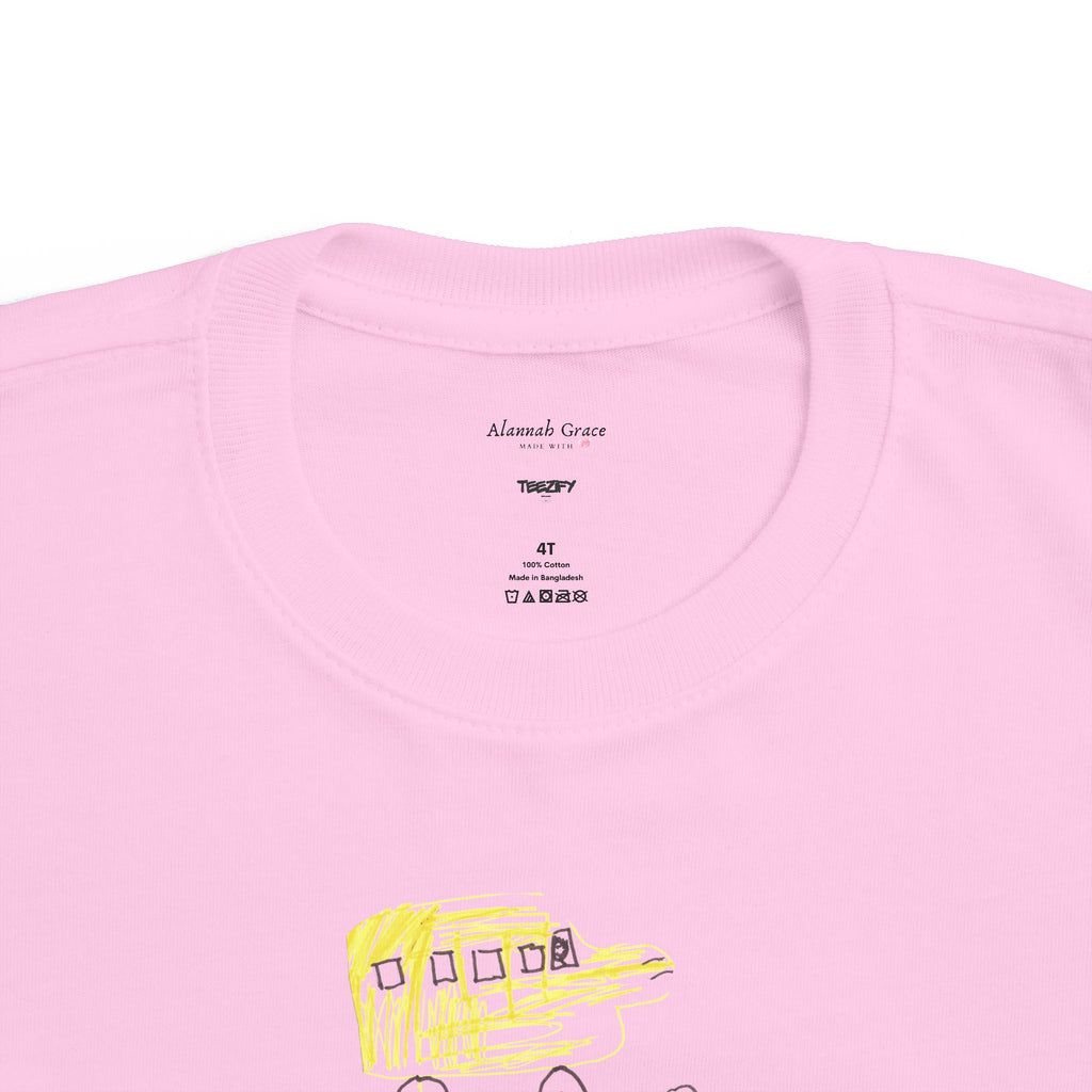 Copy of I Love My Daddy (Made With Love By Alannah Grace) Unisex Jersey Short Sleeve Toddler Tee